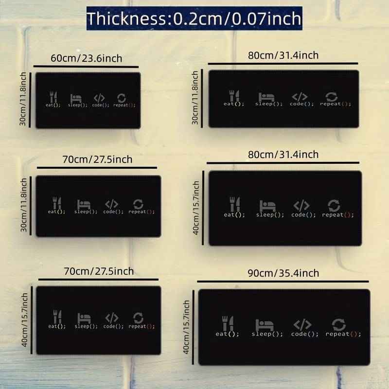 Mouse Pad Size 23.6X11.8Inch