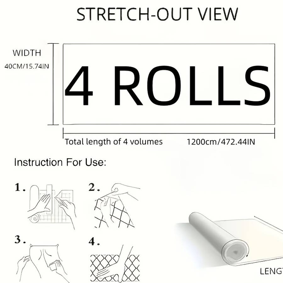 Self Adhesive Floor Stickers Mwdt 1885 4 Rolls