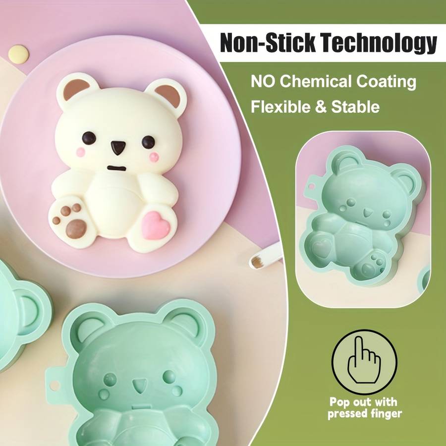 Suitable For Baking Molds Style Violent Bear