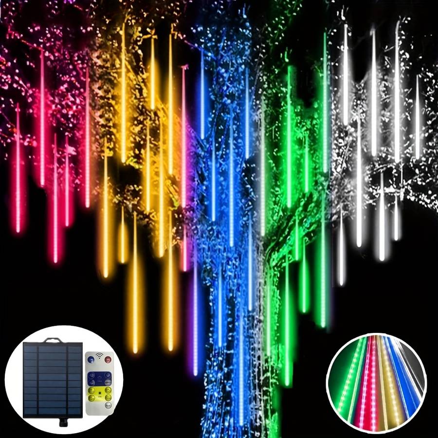 String Lights Color Blue Model2 Packs Of 19.6 Inch 10 Tube 360 Led
