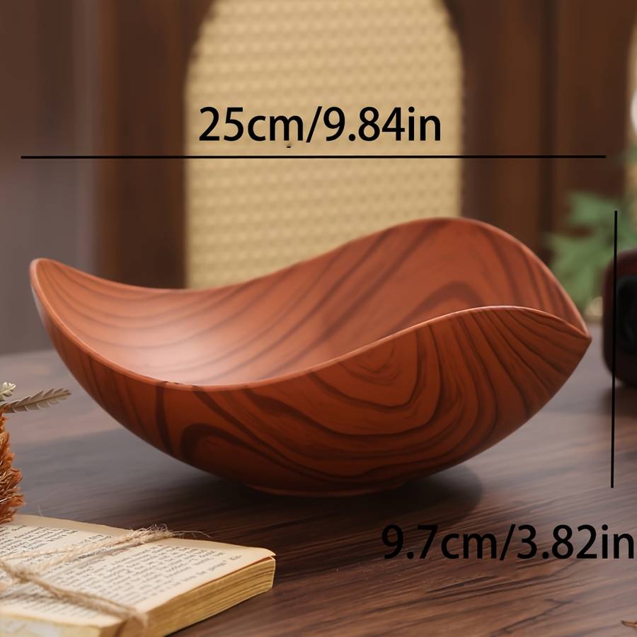 Bowl Color Light Wood Grain 25Cm