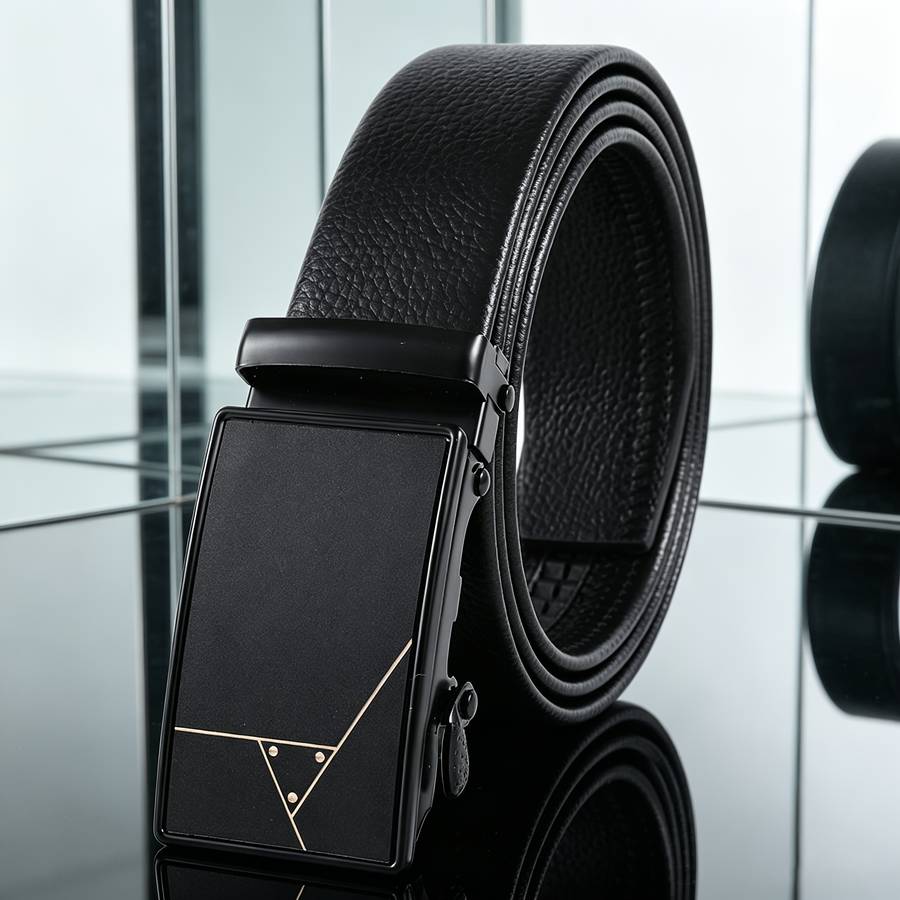 Belt Color Black Style 5 Size 110Cm