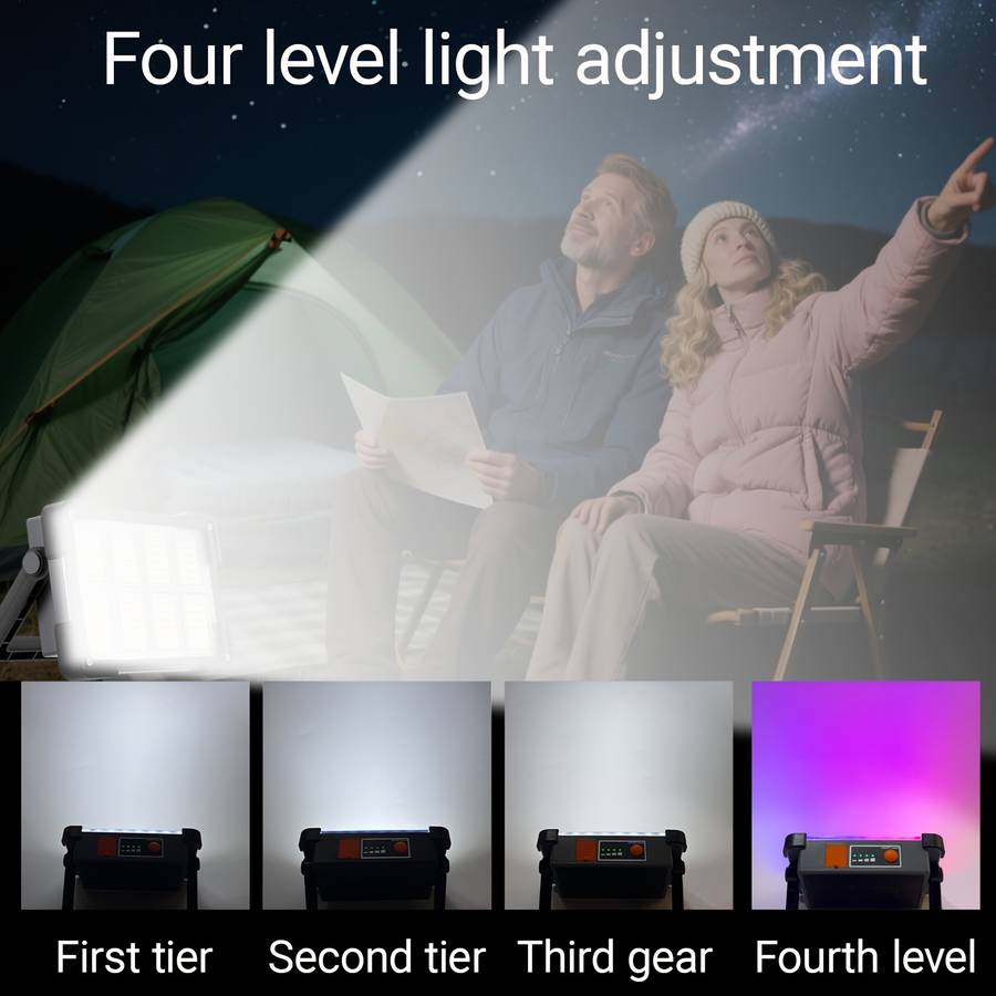 Solar Emergency Lights Color Grey