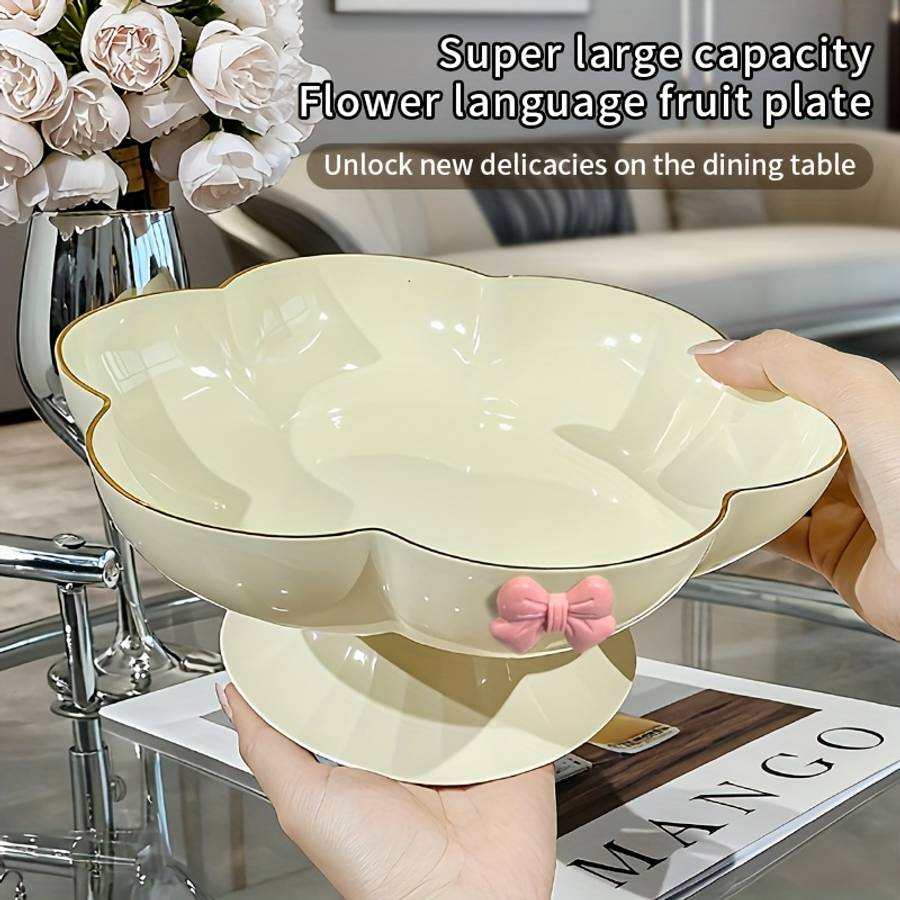Bowl Color Solid Color Fruit Plate Itemsmedium