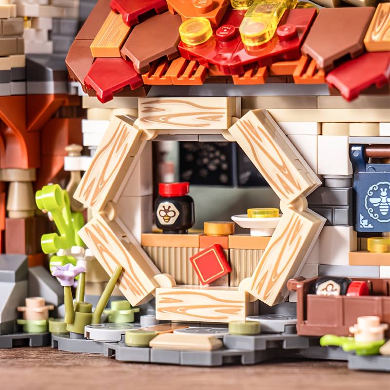 Building Toy Architectural Model Toy Set Style Honey Shop