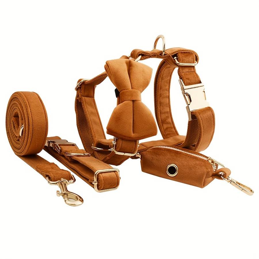 Dog Leash Color Ancient Pottery 5Pcs Size M