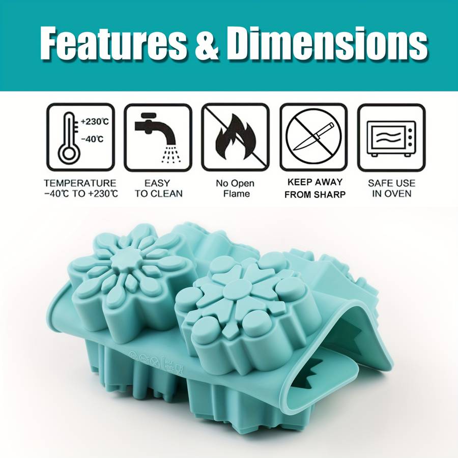 Suitable For Baking Molds Color Blue Quantity 1Pack