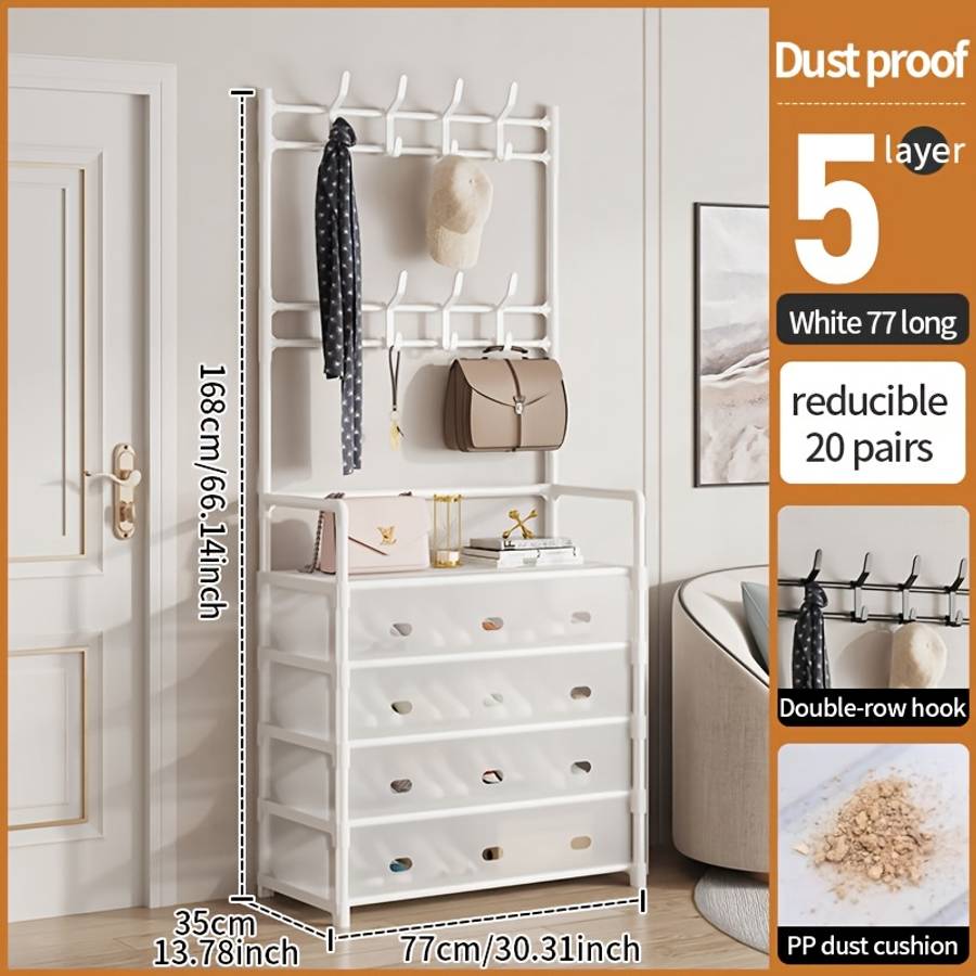 Coat Rack Color White