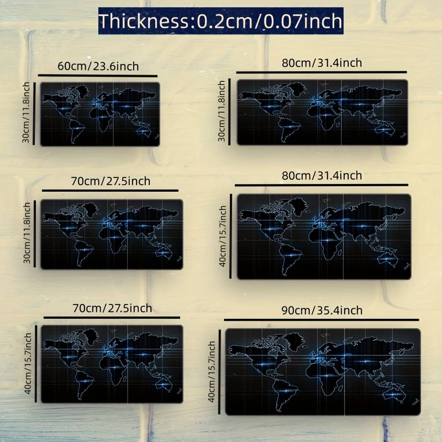 Mouse Pad Size 27.5X11.8Inch