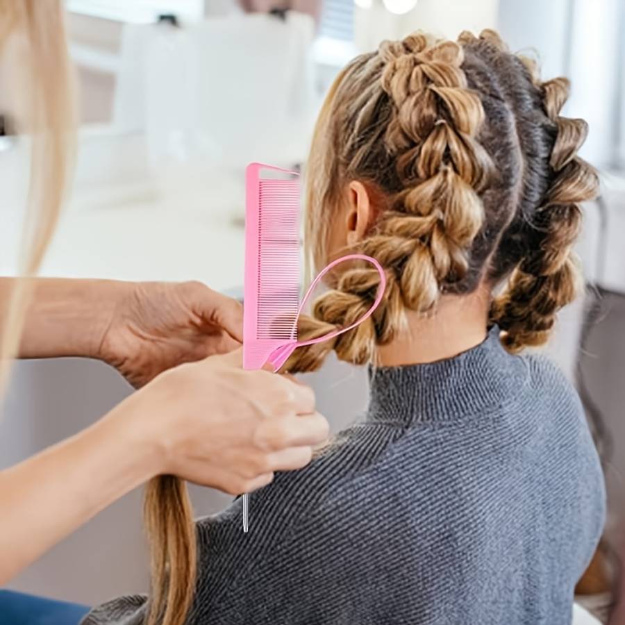 Hair Braiding Products Color Pink 7Piece Set