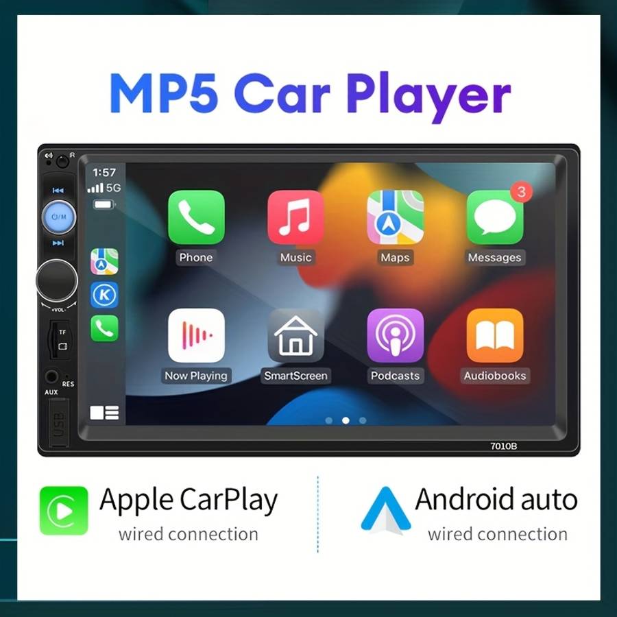 Car Audio  Entertainment System Model Carplay Radio
