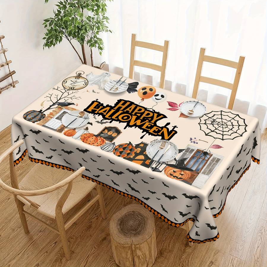 Halloween tablecloth decoration size Round 152cm or 60inch