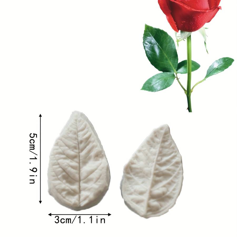 Suitable For Baking Molds Model Leaf Texture Silicone Mold