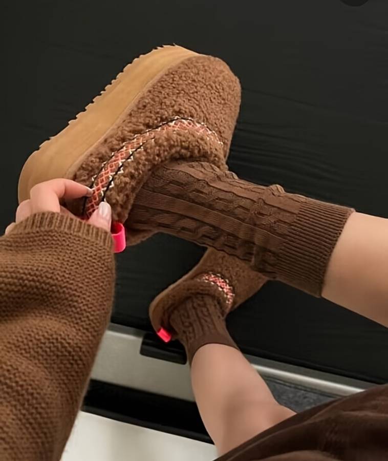 Women S Socks Color Twist Pattern