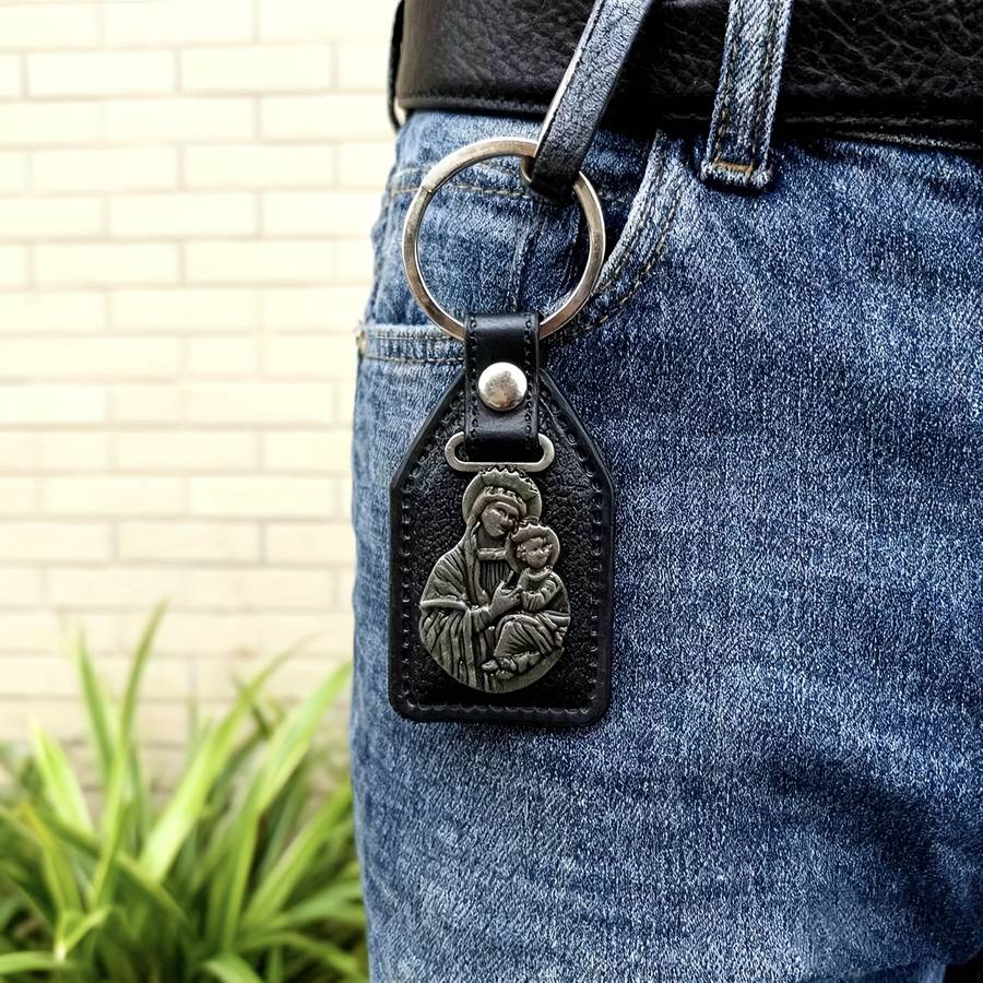 Keychain Ornament Color Black Keychain S