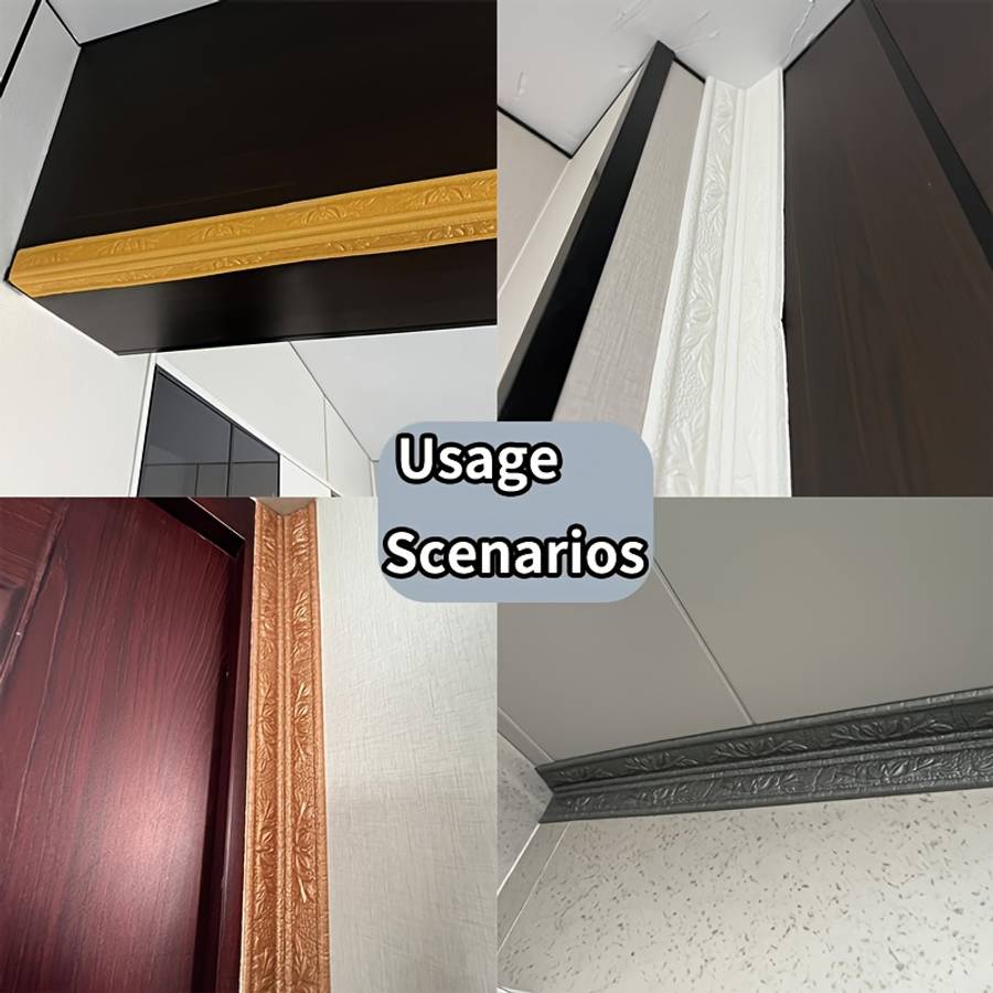Skirting Board Bronze 8Cm2.3M 3.1590.55 Inches Quantity 2 Rolls