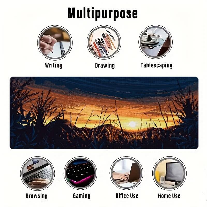 Mouse Pad Size 23.6X11.7Inch 60X30Cm