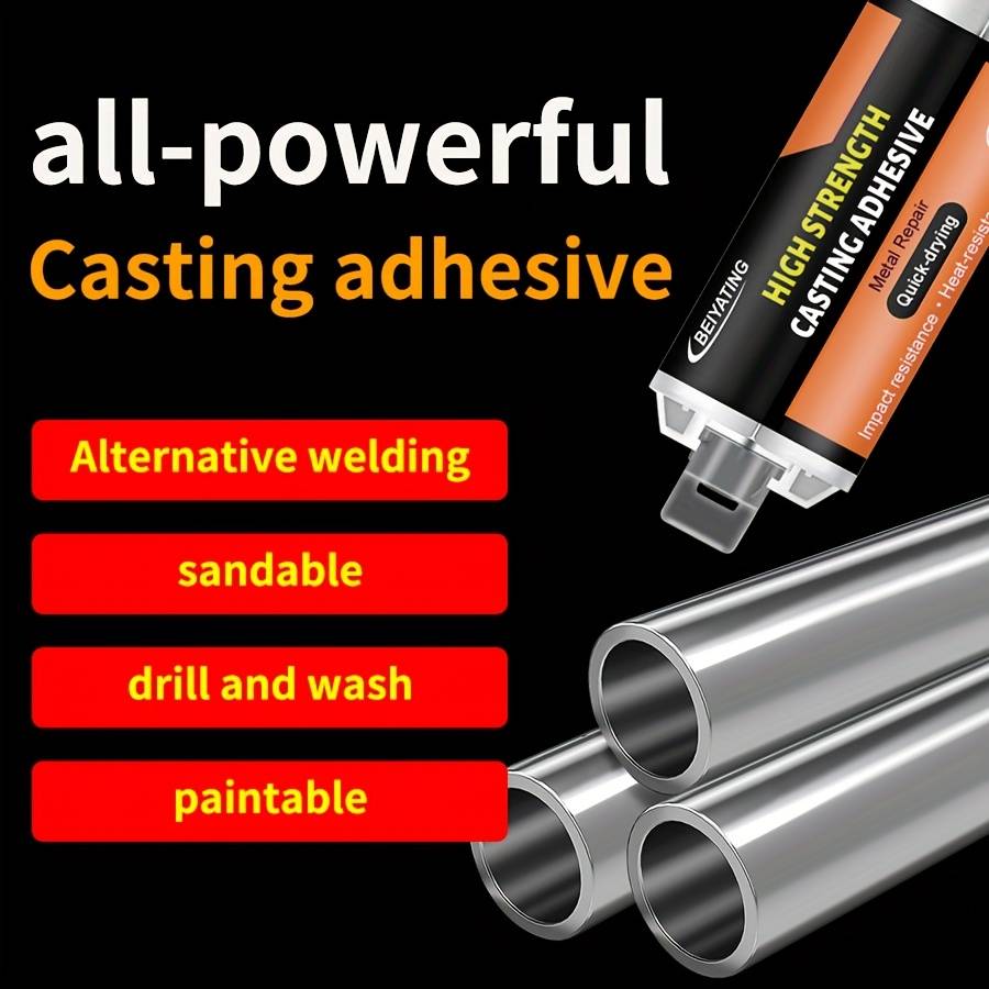 Waterproof Repair And Sealing Supplies Quantity 7Pcs 50Ml Casting Glue With Accessories