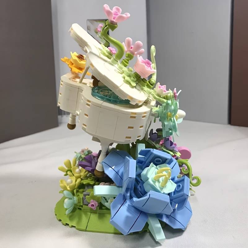 3D Puzzle Musical Instrument Model Model Orchid Piano 1155Pcs