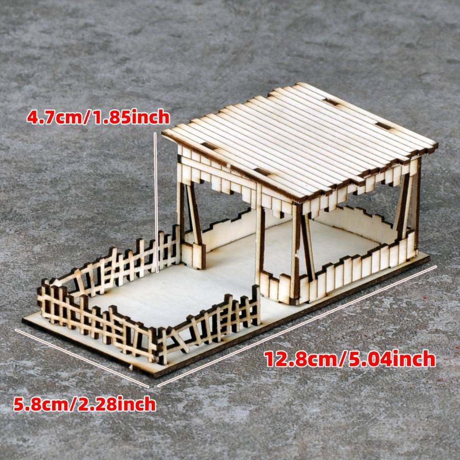 Building Toy Architectural Model Toy Set Model Type D