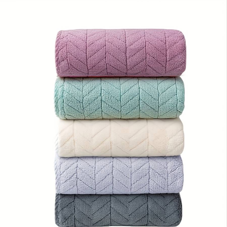 Towel Color 5Pcs 5 Color Mix Size35.0*70.0 Cm