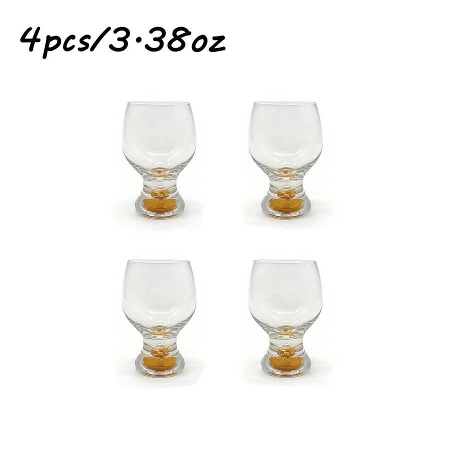 Wedding Supplies Items Mini Crystal Glass Quantity 4Pcs