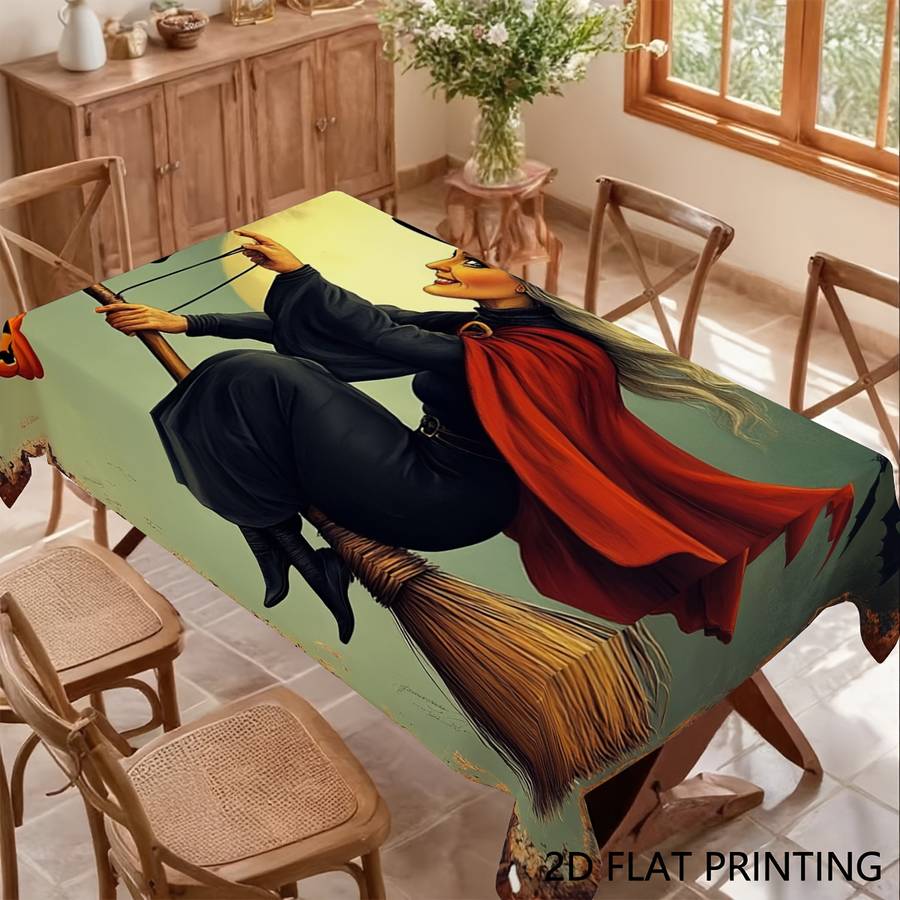 Halloween tablecloth decoration size 152 x 218cm or 60 x 86in