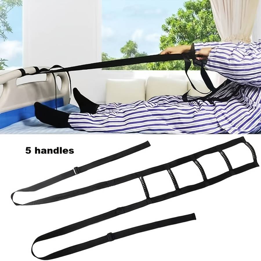 Handrail Items Rise Assist Strap Reinforced With 5 Handles