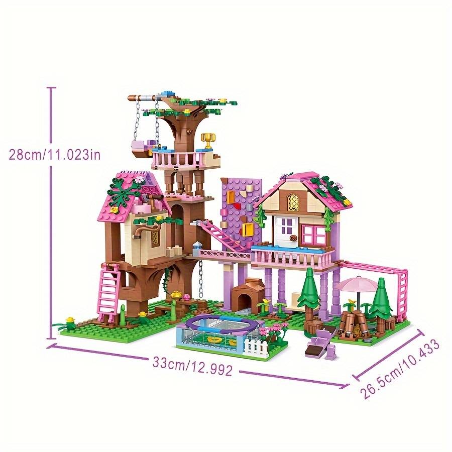 Building Toy Architectural Model Toy Set Quantity 756 Pcs