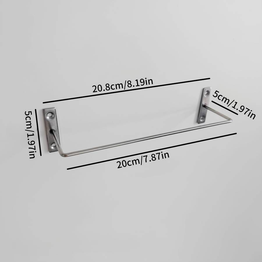 Bathroom Storage Rack Model Metal Hanger  4 Screws