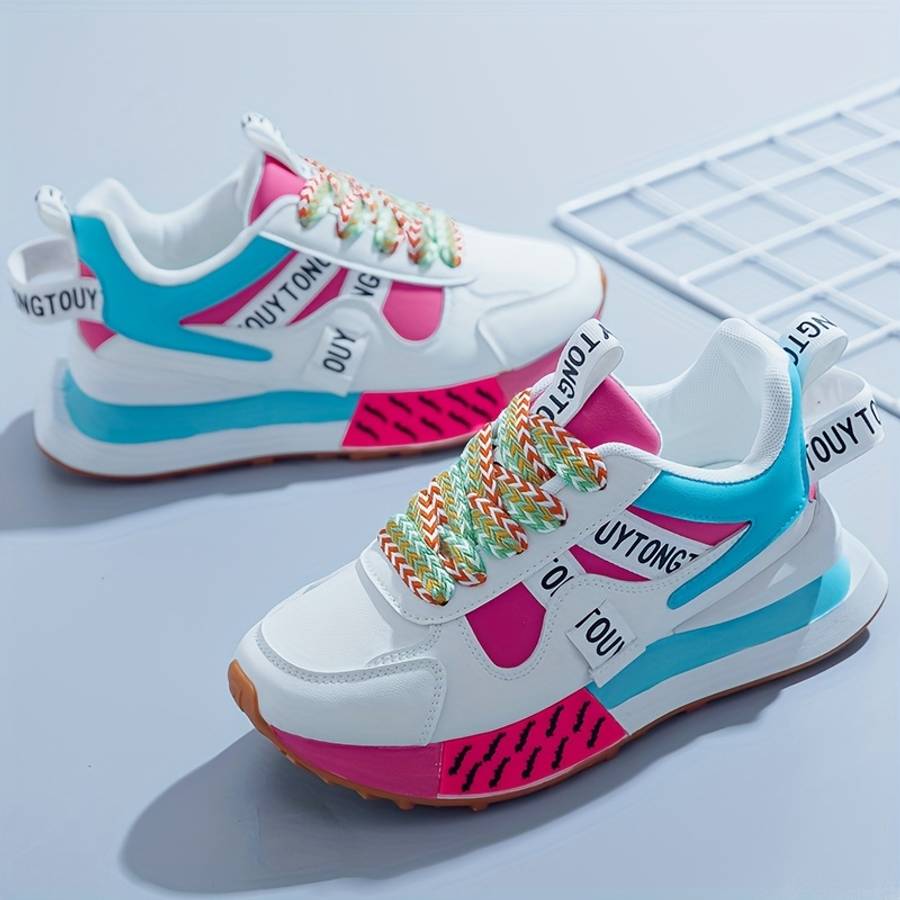 Women S Sneakers Color White Blue Sizeuk 3.5