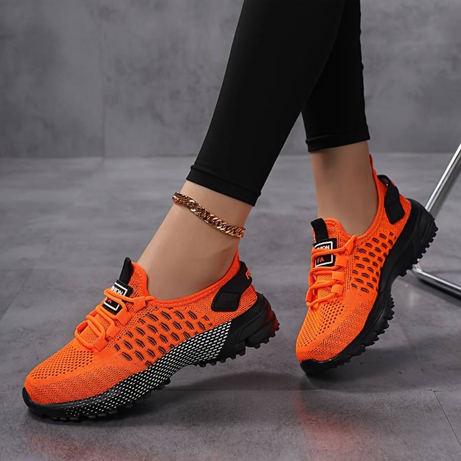 Women S Sneakers Color Fluorescent Green Sizeuk 3.5