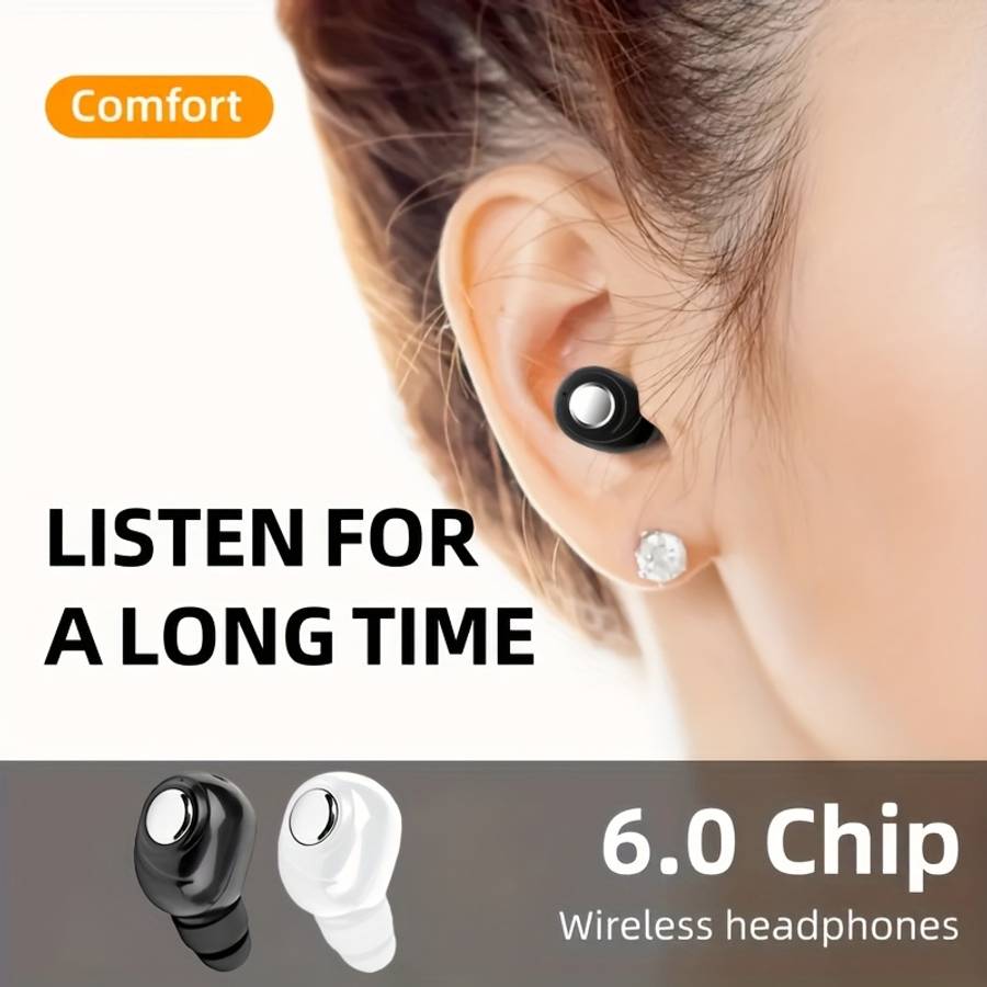 Wireless Headphones   Black