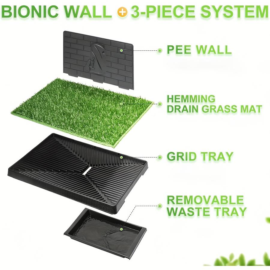 Pet supplies color Drawer    type lawn toilet  with baffle