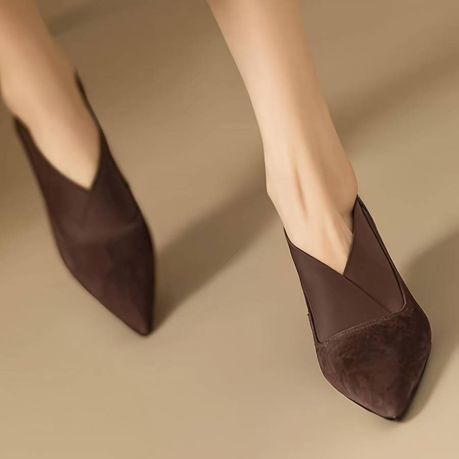 Women S High Heels Color Coffee Brown Sizeuk 5.5