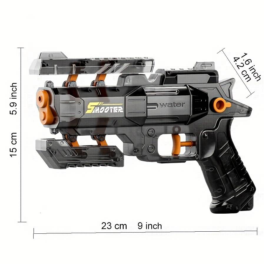 Toy Guns Color Transparent Black