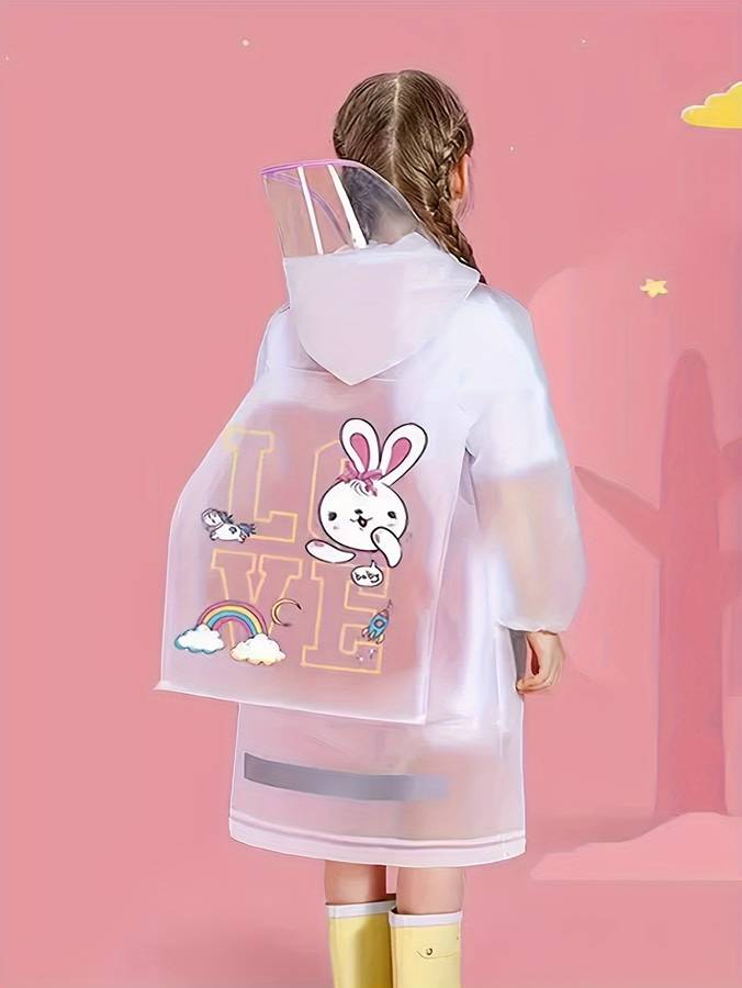Raincoat Peach Size L