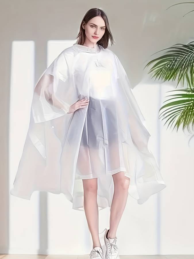 Raincoat White Size Onesize