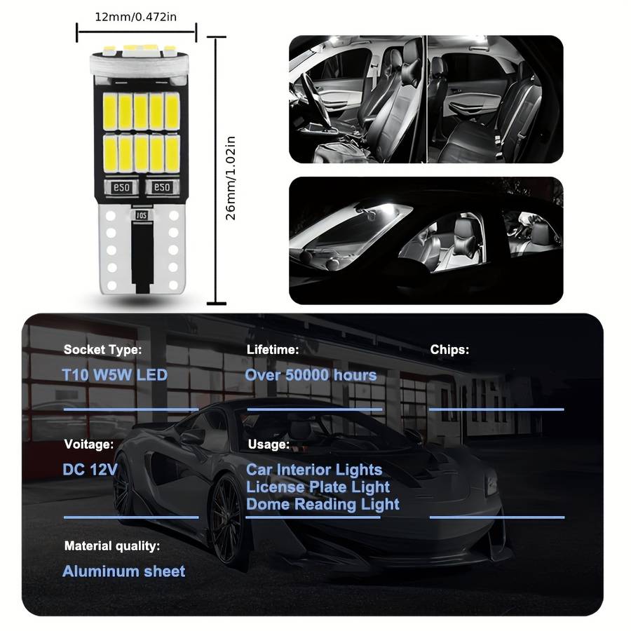Car Lights Items 10Pcs