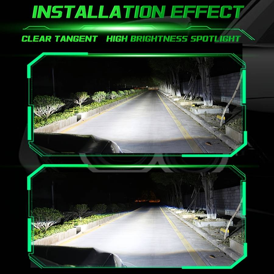 Car Lights Model 7.62Cm Nondestructive Install