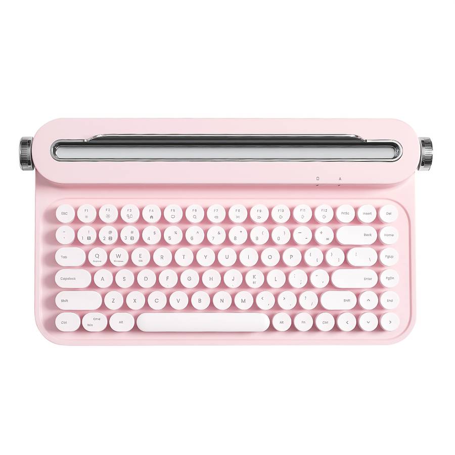 YUNZII B303 Pink Wireless Keyboard