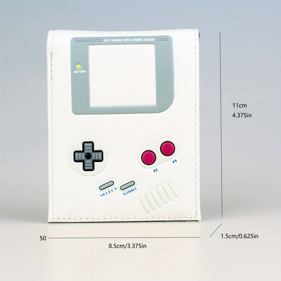 Vintage-Style Game Console Wallet
