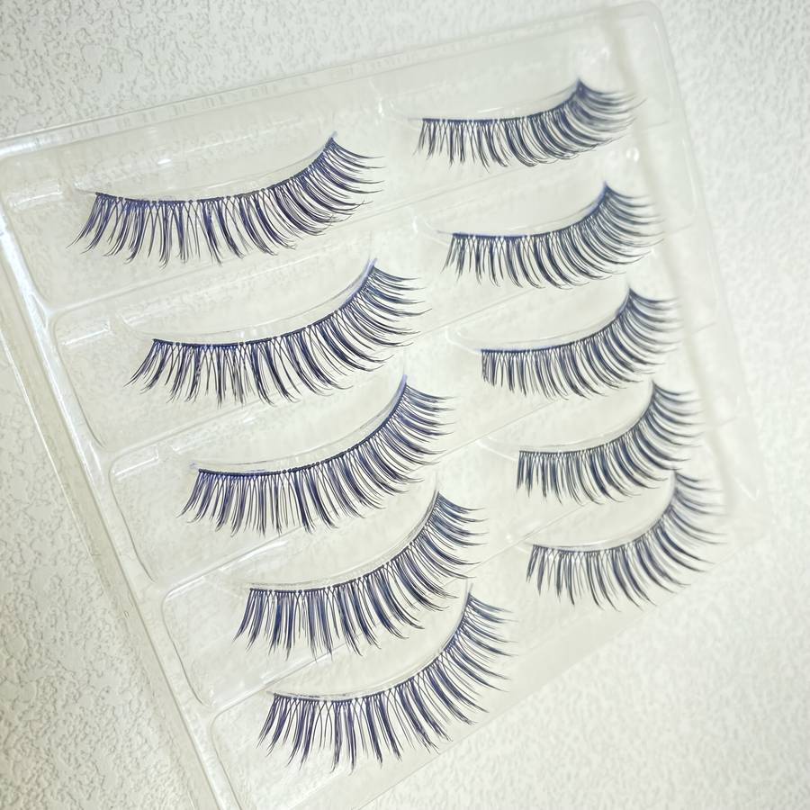 5 Pairs Natural C Curl False Eyelashes Style Nature