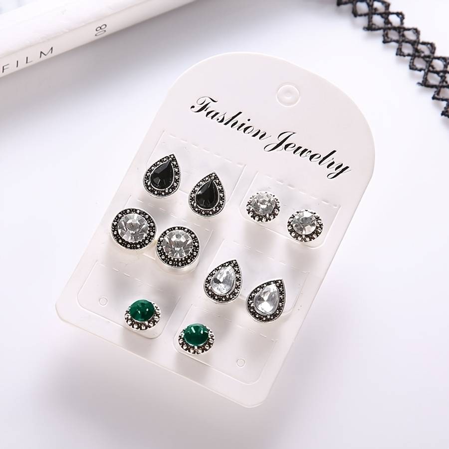 Women S Earrings Quantity 10Pcs Set