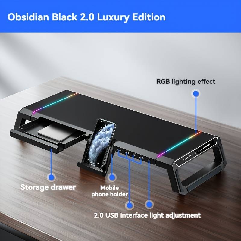 Computer Stand  Color Black Model Regular