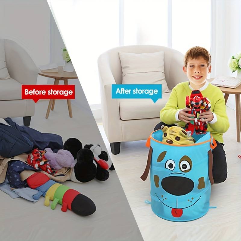 Storage And Organizationcolor Blue Dog