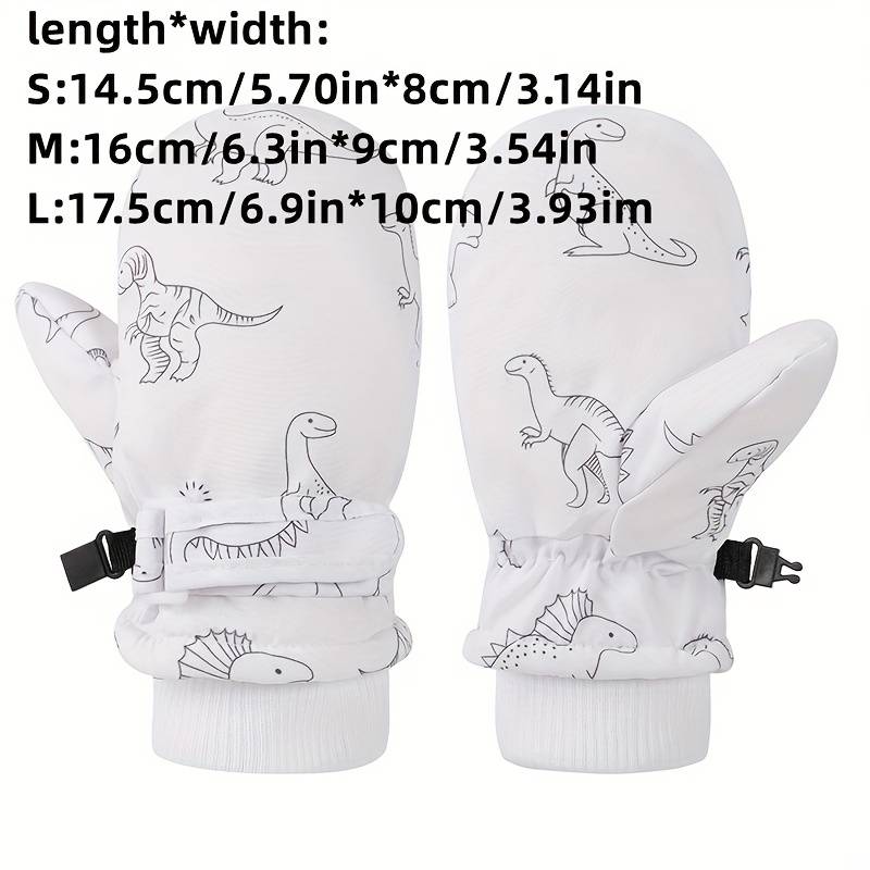 Winter Gloves Color Navy Blue Size M 2Y To 4Y