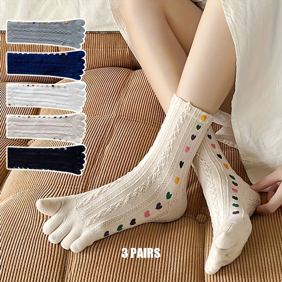 Women S Socks Color 1 Pair Each Of BlackWhiteGray Size Onesize