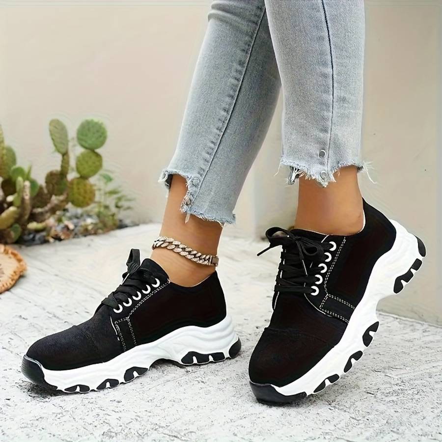 Women S Sneakers Color Black Sizeuk 5