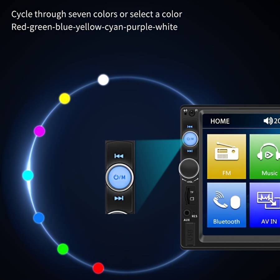 Car Audio  Entertainment System Model Carplay Radio